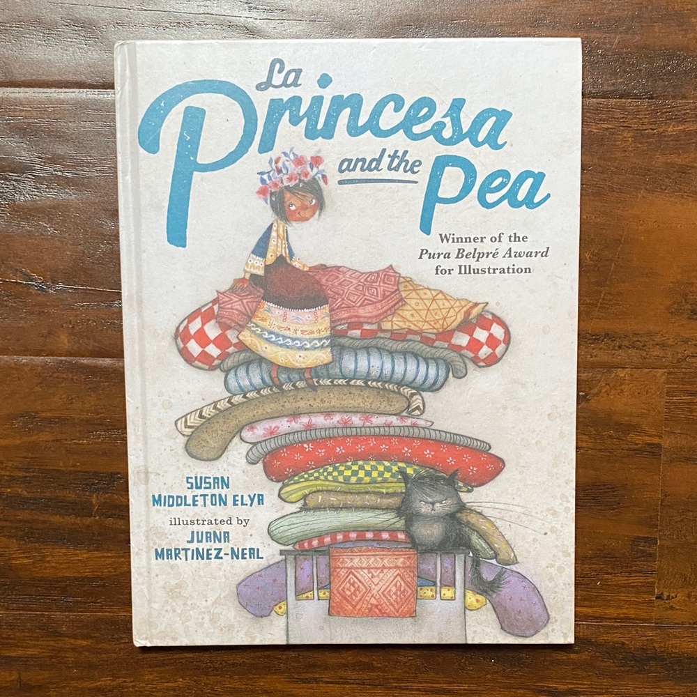 5 /$10 Kids Picture Book | La Princesa & the Pea Latino twist on classic story
